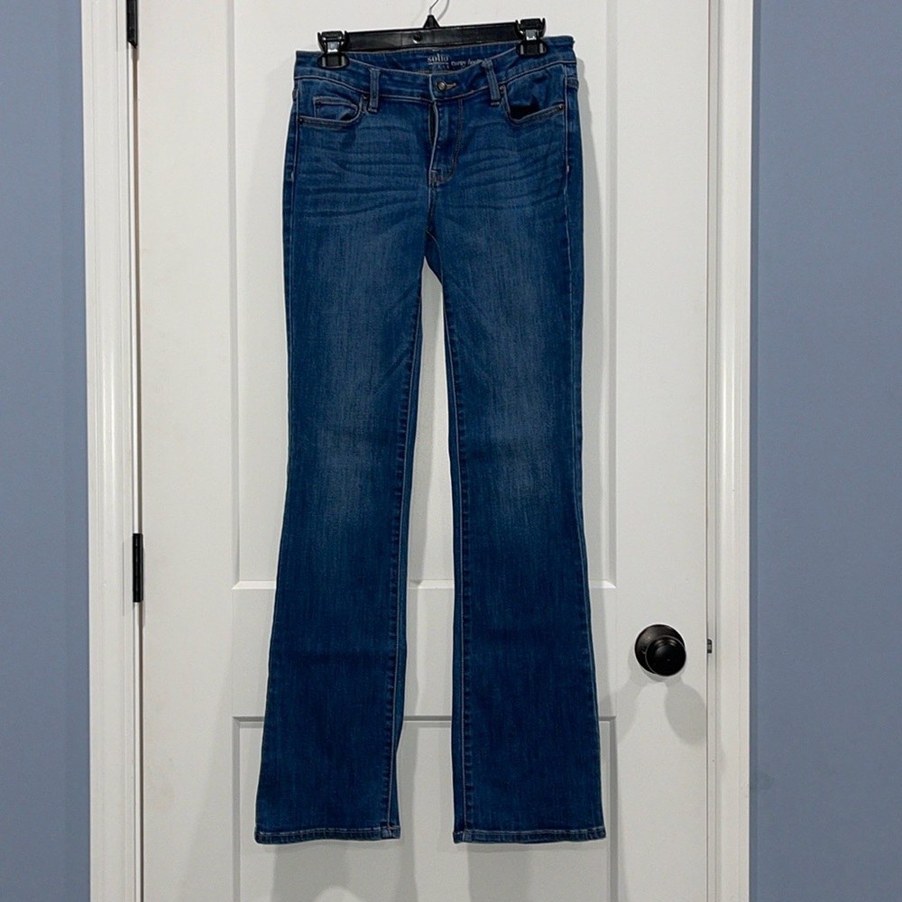 Soho Women's Boot Cut Jeans - Blue
